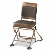 HuntRite Oversized Swivel Hunting Blind Chair with 300 Pound Capacity Brown 1 Piece King Soopers