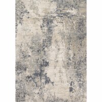 Teagan , Natural / Denim - 3'-4  x 5'-7