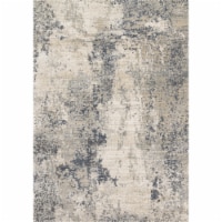 Teagan , Natural / Denim - 1'-6  x 1'-6  Square