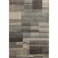 Bow-06 Storm, Taupe 5'-5  X 7'-6  Size Rug