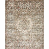 Loloi Rugs SABASAB-07SWBE5376 5 ft.-3 in. x 7 ft.-6 in. Saban Rectangle Area Rug, Straw & Bei