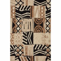 Nal-02 Tobacco, Natural 2'-0  X 5'-0  Size Rug