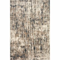 Loloi Rugs SPRTSPI-02SNBB7AA0 7 ft.-10 in. x 10 ft. Spirit Rectangle Area Rug, Stone & Blue