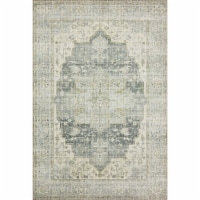 Sky-12 Charcoal, Dove 2'-6  X 10'-0  Size Rug