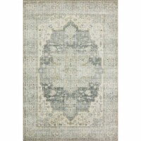 Sky-12 Charcoal, Dove 6'-0  X 6'-0  Round Size Rug