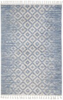 Loloi Kimi Area Rug - Cream/Blue Perspective: Main