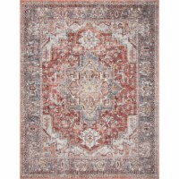 CSN-01 Rust / Multi - 2'-6  x 10'-0