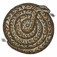 Sel-01 Earth, Sky 3'-0  X 3'-0  Round Size Rug