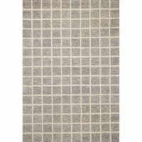 Pol-05 Slate, Ivory 5'-0  X 7'-6  Size Rug