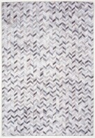Loloi Ankara Chevron Area Rug - Ivory/Gray Perspective: Main