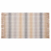 Loloi Brecken Stripe Gold Accent Rug - 20x34 Perspective: Main