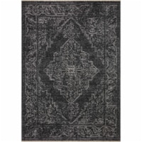 Van-03 Charcoal, Dove 2'-7  X 12'-0  Size Rug
