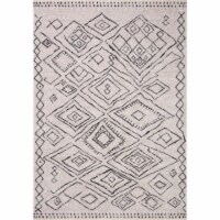 Van-06 Dove, Charcoal 2'-7  X 12'-0  Size Rug
