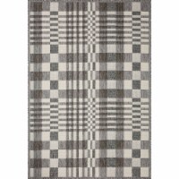 RAI-04 Ivory, Pebble 18  x 18  Sample Size Rug
