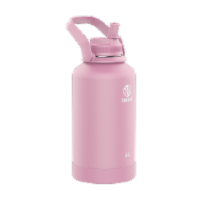 Takeya Actives Wide Handle Straw Bottle - Pink Lavender Perspective: Main