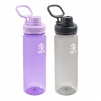 Takeya Tritan Spout Water Bottles - Vivacity Purple/Stormy Black Perspective: Main