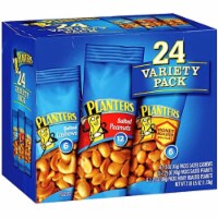 Planters Nut 24 Count-Variety Pack, 2 Lb 8.5 Ounce carrier  14-28 Day By Dragon Shopping