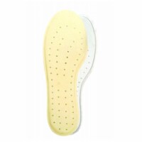 Living Health Products LY-STCO-6 NO PU - Soft Gel Insole - Clear with Sweat Holes - 36to46 Ad