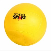 School Smart 019992 7.5 In. Foam Volleyball - Yellow