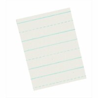 School Smart 085214 Skip A Line Writing Paper For Grade 3 & 4- White