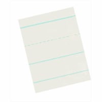 School Smart 085372 Long Way Skip-A-Line Writing Paper For Grades K To 1- 11 x 8.5 In. - Whit