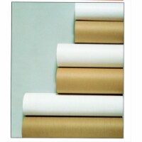 School Smart 085482 Multi-Purpose Butcher Kraft Paper Roll - 40 Lbs. - 30 In. x 1000 Ft. - Wh