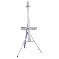 Testrite Visual Products 410837 Classic Easel, 48 in., Aluminum