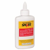 School Smart  Washable School Glue&#44; 4 oz Squeeze Bottle&#44; Pack of 48