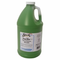 SAX 1572443 Emerald Green True Flow Half Gallon Acrylic Paint