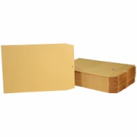 School Smart  9.5 x 12.5 in. Kraft Envelope with Clasp&#44; Kraft Brown - Pack of 100