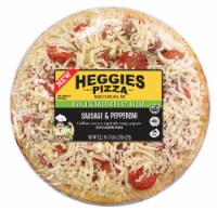 Heggies Pizza® Cauliflower Crust Sausage & Pepperoni Pizza Perspective: Main