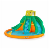 Kahuna 90475 Twin Peaks Kids Inflatable Splash Pool Backyard Water Slide Park