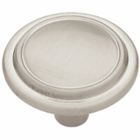 Liberty Satin Nickel 1-1/4 In. Cabinet Knob, (2-Pack) P40052L-SN-U