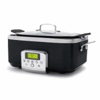 GreenPan CC005107001 6-Qt. Ceramic Nonstick Slow Cooker - Black
