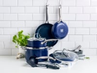 Granite Stone Diamond™ Blue Non-Stick Aluminum Cookware Set, 5 pc - Fry's  Food Stores