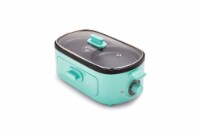 GreenLife Turquoise Breakfast Maker Perspective: Main