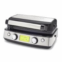 GreenPan CC007375001 Elite Ceramic Nonstick 2-Square Waffle Maker