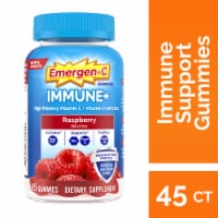 Emergen-C Immune+ Raspeberry Gummies Immune Support Supplement