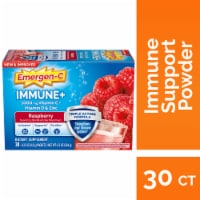 Emergen-C Immune+ Triple Action Raspberry Immune Support Vitamin C Powder
