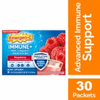Emergen-C Immune+ Triple Action Raspberry Immune Support Vitamin C Powder Perspective: Main