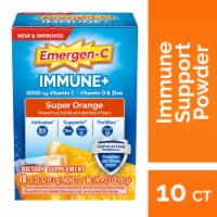 Emergen-C Immune+ Triple Action Vitamin C BetaVia (R) Super Orange Powder