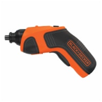 BLACK + DECKER Max 4-Volt Lithium Cordless Rechargeable Screwdriver