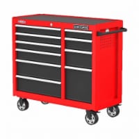 Craftsman Cabinets,10 Drawers,18  D,41  W,Red  CMST341102RB