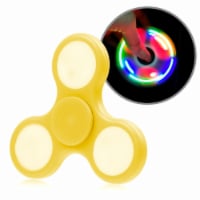 Dream Wireless OAFGS-LED-YL LED Glowing Tri Hand Spinner - Yellow