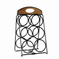 Mikasa Gourmet Basics Foldable 6-Bottle Wine Rack