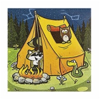 Fun Express 265672 Camp Adventure Beverage Napkins - 16 Piece