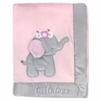 Wendy Bellissimo Mix Match Little Love Elephant Plush Blanket