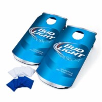 Bud Light Can Cornhole Bean Bag Toss Game
