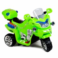 Lil' Rider FX 3 Wheel Motorcycle Battery Powered Bike - Green Ride on Toy 2-4 Years Old