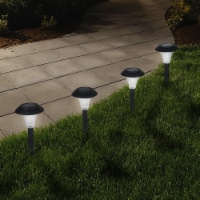 Pure Garden 82-9265 Solar Powered Lights LED Outdoor Stake Spotlight Fixture for Gardens, Pat
